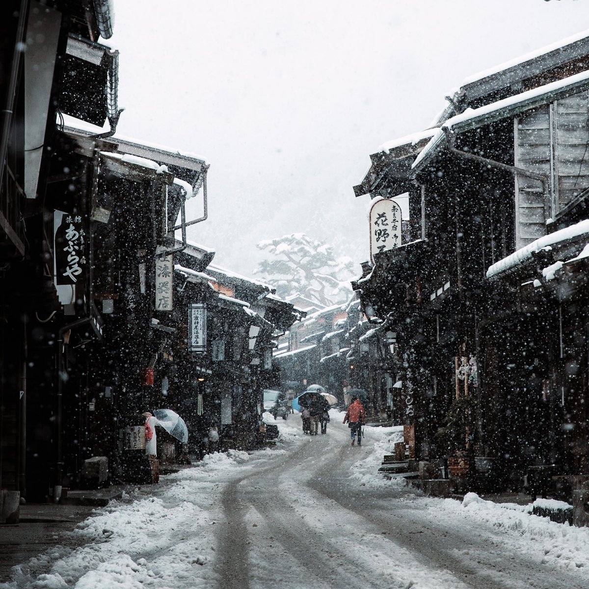 雪の奈良井宿綺麗だったな
これで3月半ばの写真