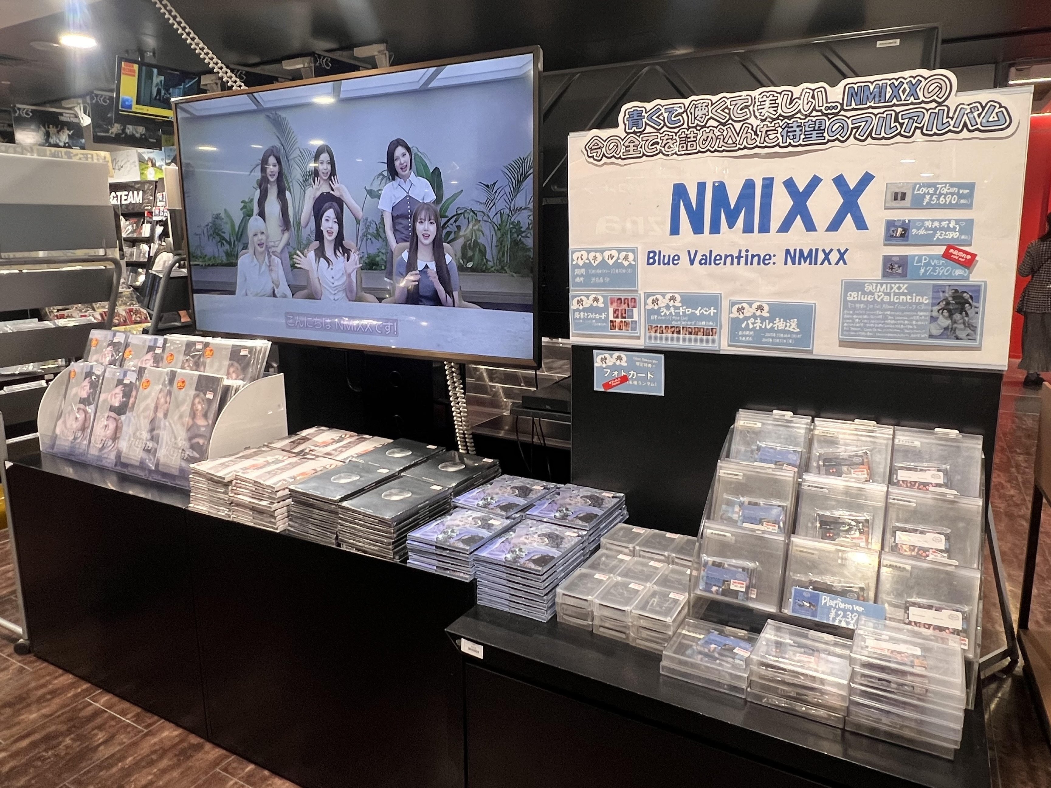 NMIXX ギュジン ジウ 渋谷 タワレコ ユニット tower records