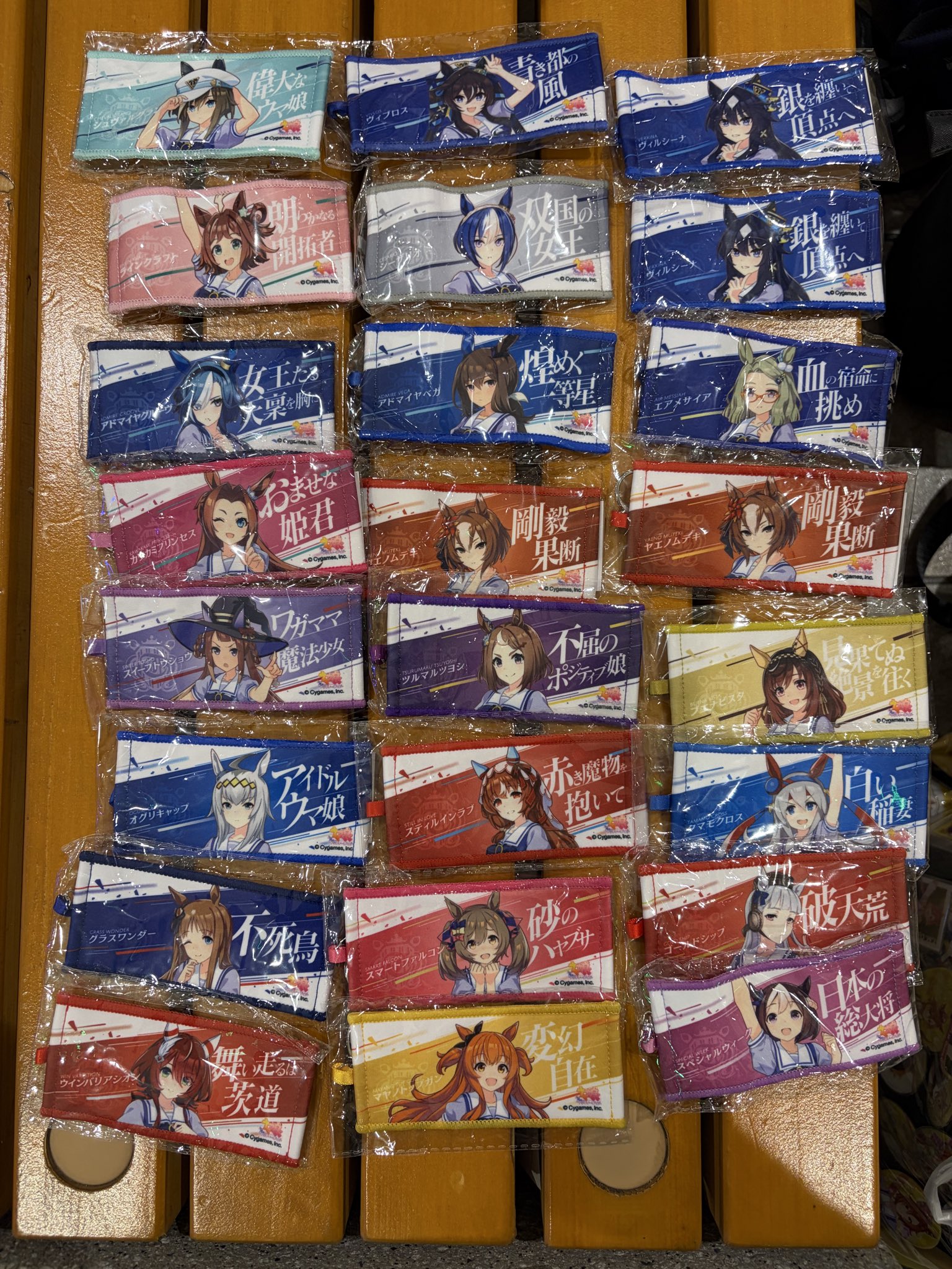 ステイゴールド ウマ娘 6th ミニ応援タオル 缶バッジ キーホルダー