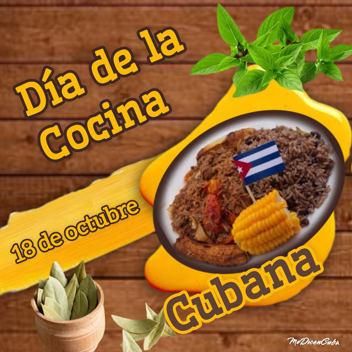 👉Declarada Patrimonio Cultural de la Nación🇨🇺, nuestra culinaria es parte esencial de la vida de los cubanos.
La #Cocinacubana surgió de una fusión que la hace única🫀. Heredera de tradiciones tan diversas, es una mezcla de sabores e historias.
Cada 18/10 #Cuba celebra su día!🎉