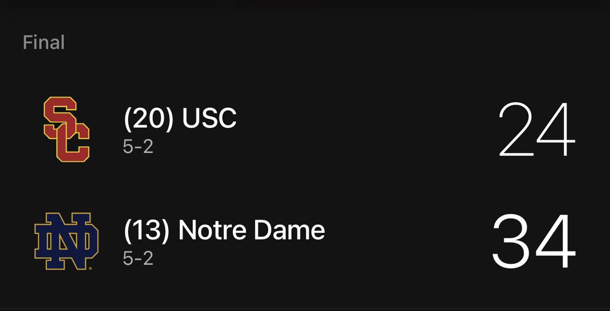 Brutal. Fuck you <a href="/LincolnRiley/">Lincoln Riley</a>