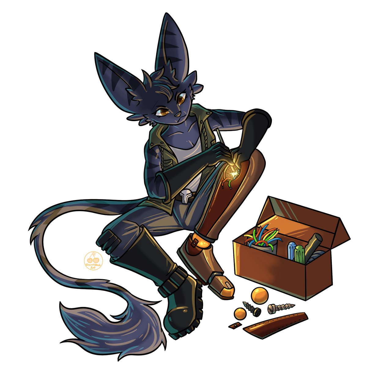 Thank you so much to Mythic Menagerie for commissioning me for a skeb commission!

#vgencomm #skeb
