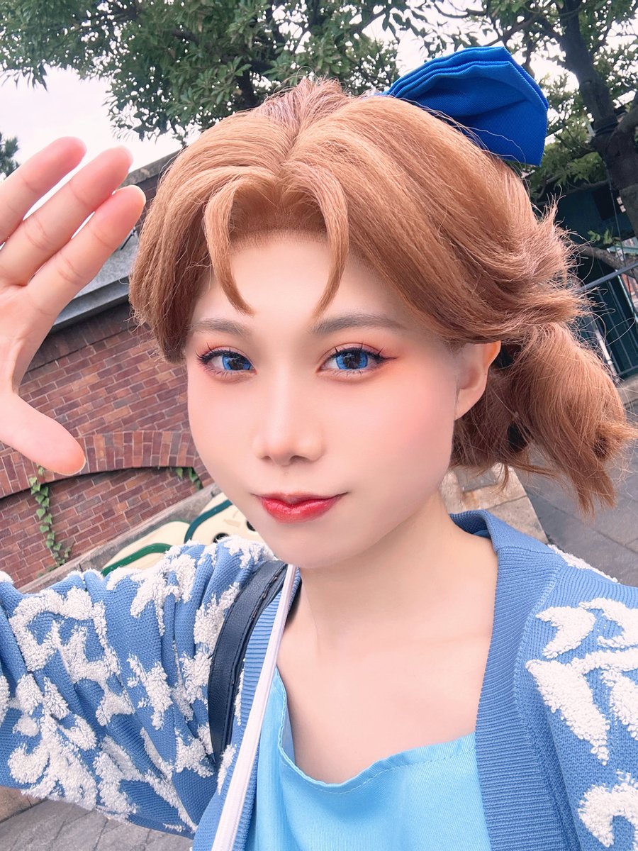 一日目！ピーターパンのウェンディ仮装やってる！
#Dハロ仮装
#Dハロ仮装2025
