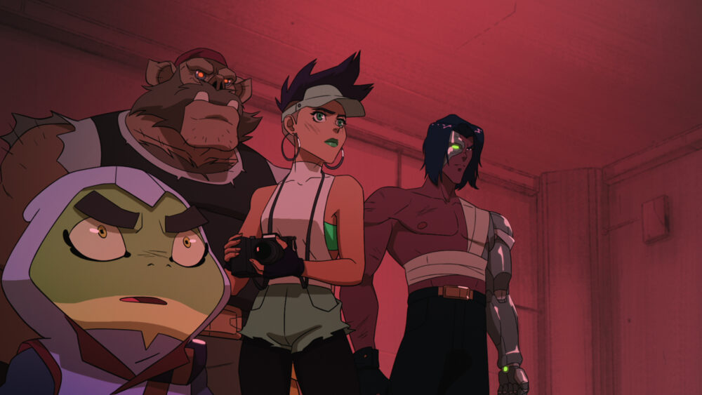 TheCartoonBase's tweet photo. 2 years ago today, ‘CAPTAIN LASERHAWK: A BLOOD DRAGON REMIX’ premiered on Netflix.

Would you watch another season of the show? https://t.co/MQ7MZNlJTY