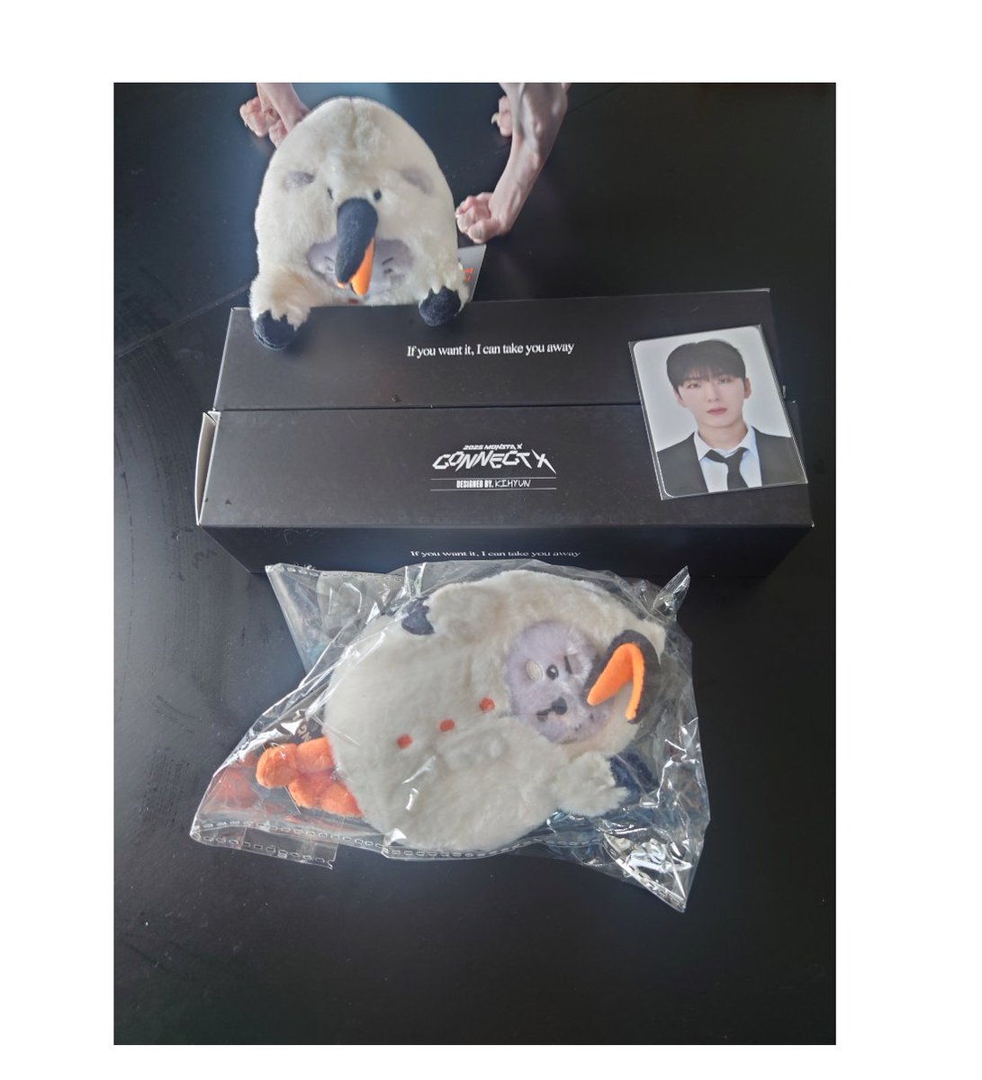 傘が欲しくて　キヒョン君の傘を買いました　何といつの間にか2本も😳　以前ショヌ君人形も2つ⋯　3回目あるかな？
#キヒョン　#ショヌ　#MONSTA_X