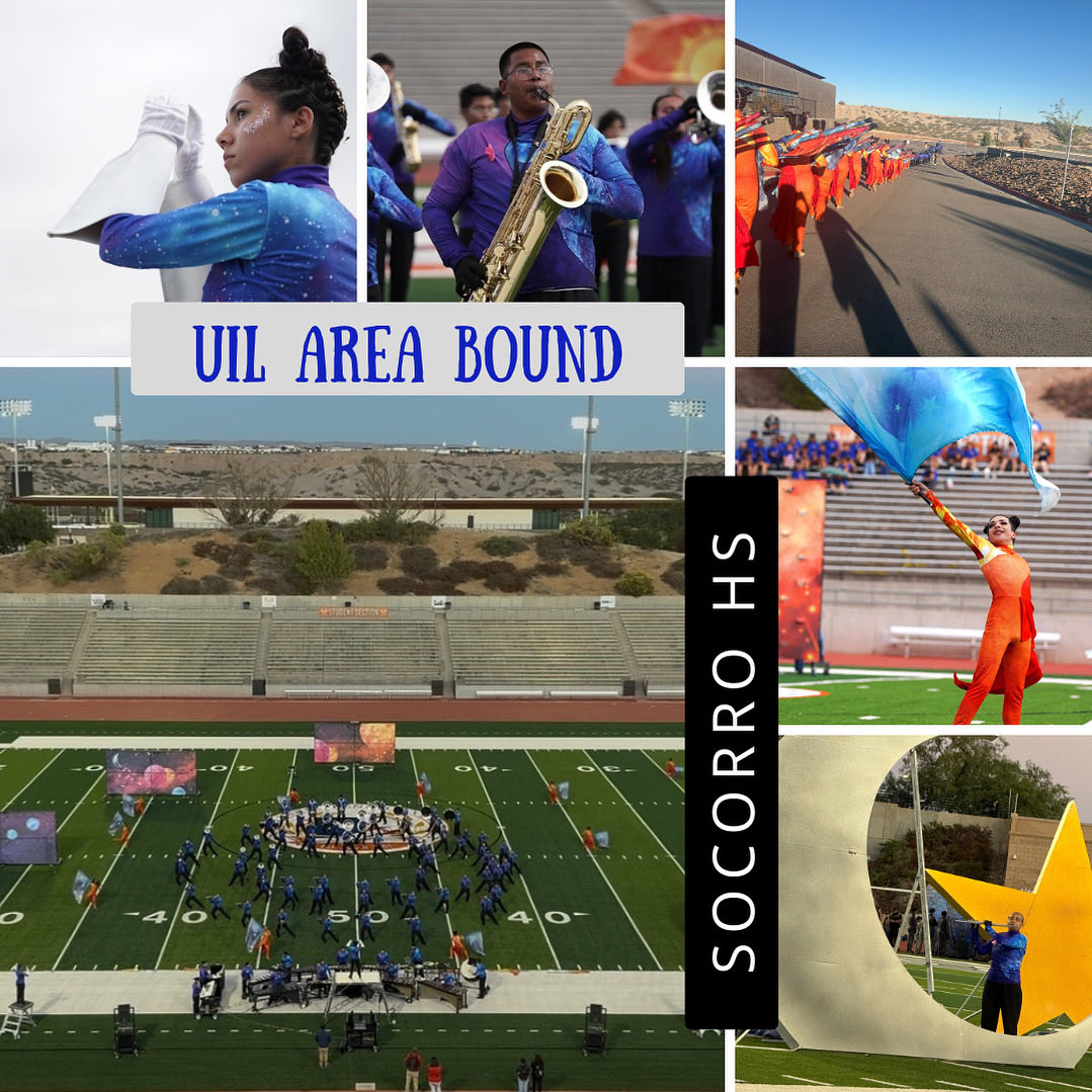 Socorro HS Band & Flags tweet media