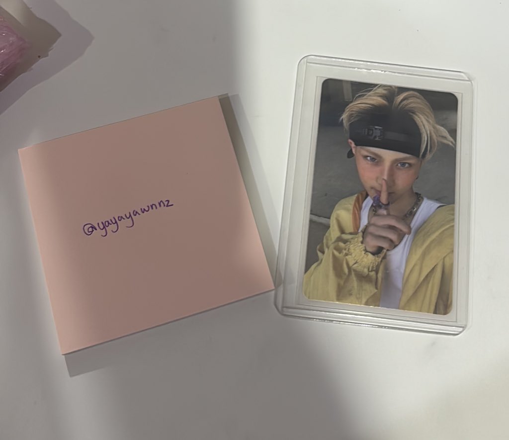 Pls rt naka แจกการ์ดจองวอน 1 ใบให้คนที่โหวต Enhypen

۫ ꣑ৎ รีทวิต
۫ ꣑ৎ เมนชั่นหลักฐานการโหวต(แปะลายซื่อaccount)
۫ ꣑ৎ ติดแท็ก: I vote for #enhypen on #2025MAMAVOTE
สุ่มหลังปิดโหวตรอบแร้ก ส่งฟรี ไม่มีค่าใช้จ่ายนะค่ะ
#เอนจีนเอนจอยโหวต #เอนไก่