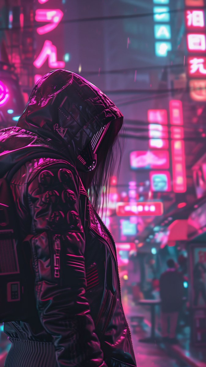 alphacoders's tweet image. Neon city. Future ready.
Cyberpunk Girl wallpaper 🌌⚡