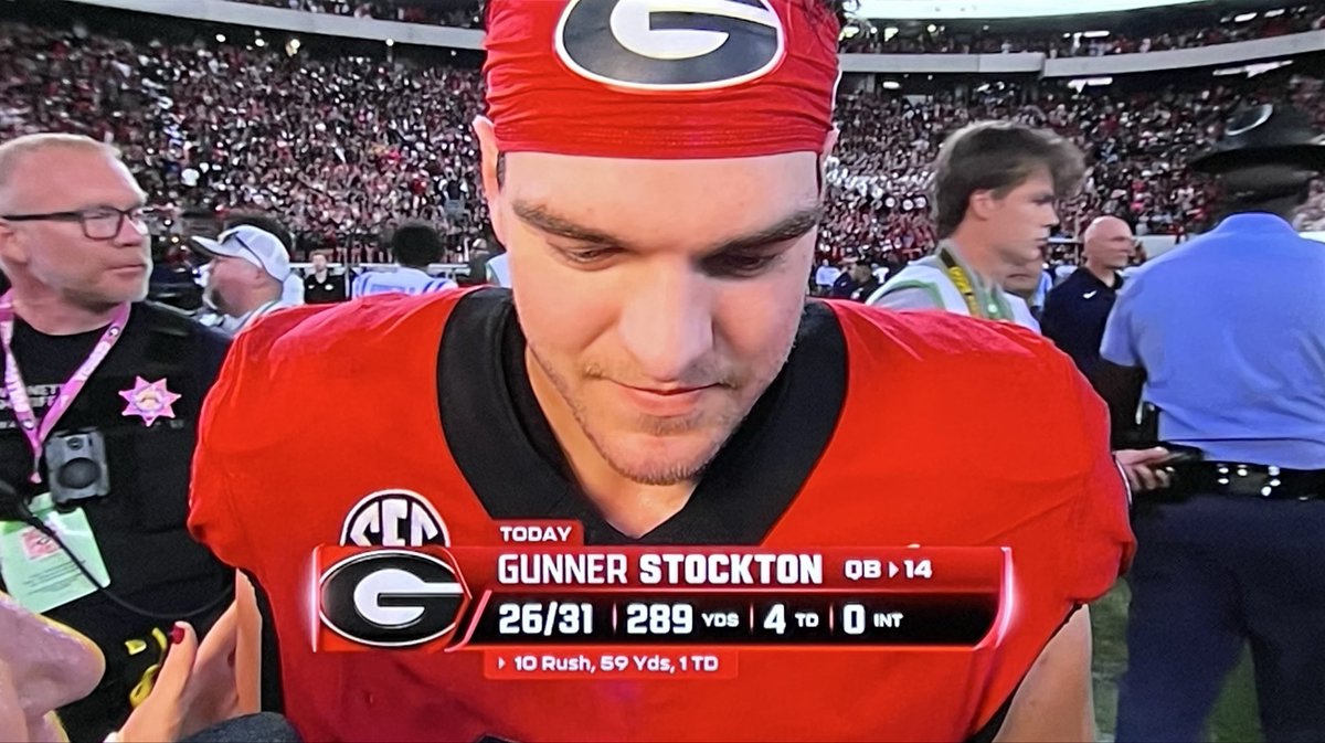 That’s my QB!! #GoDawgs