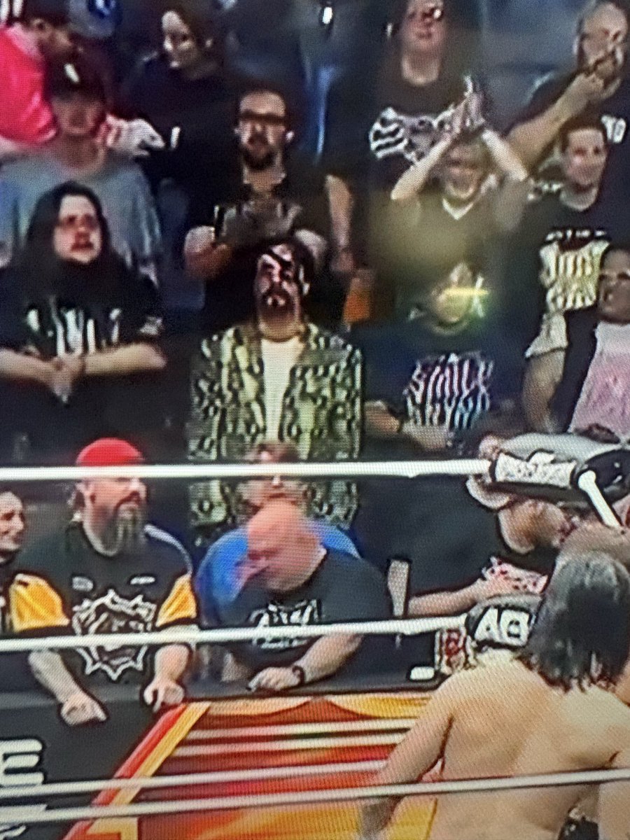Majima is everywhere #aew #AEWWrestleDream