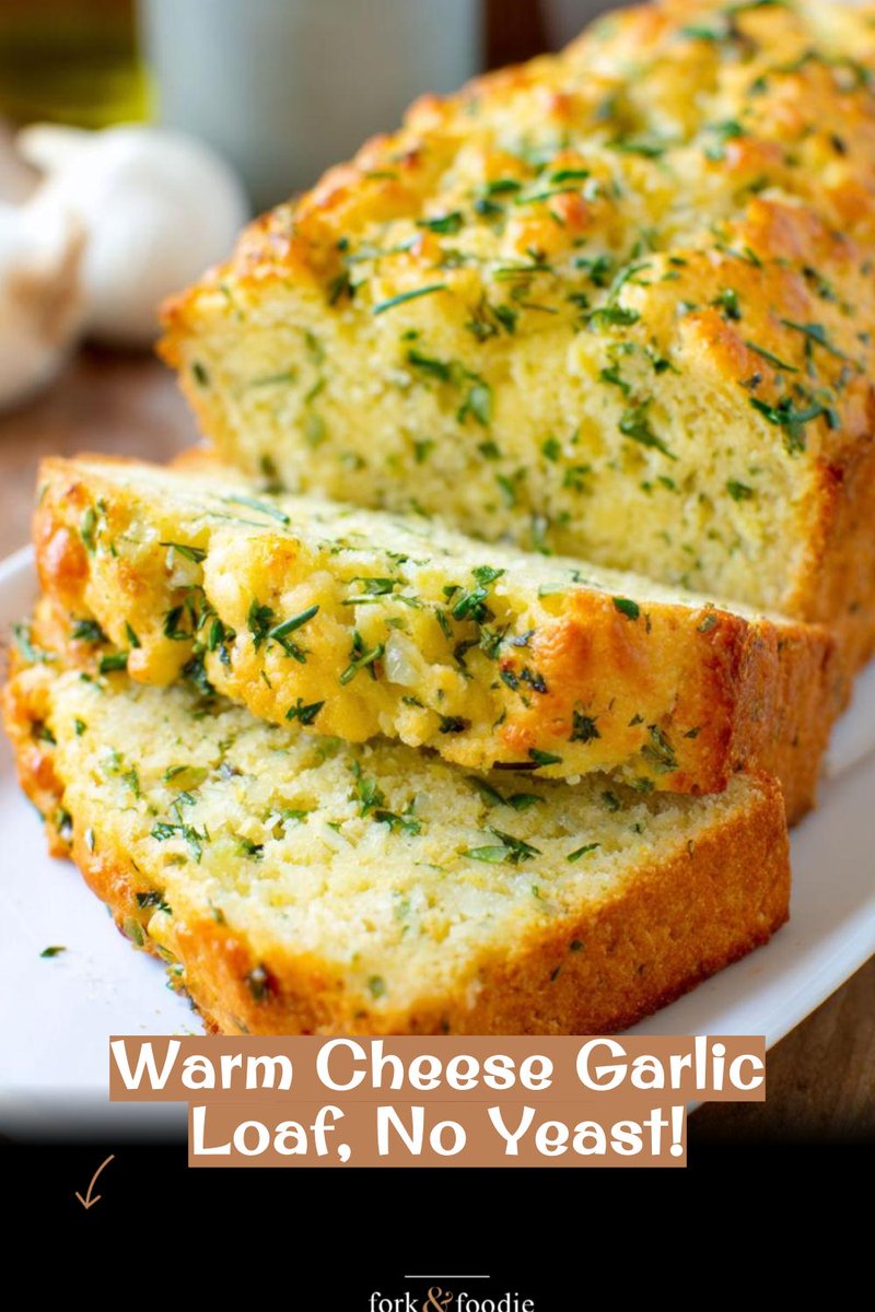 's tweet image. Fluffy, fragrant bread without the wait? YES! ✨This quick cheese &amp;amp; herb bread skips the yeast. Seriously delicious. Recipe link in bio! #recipes #herbbread #baking

forkandfoodie.com/recipes/cheese…
