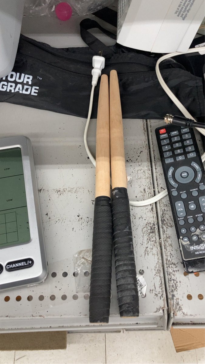 Found taiko bachi at the thrift store??