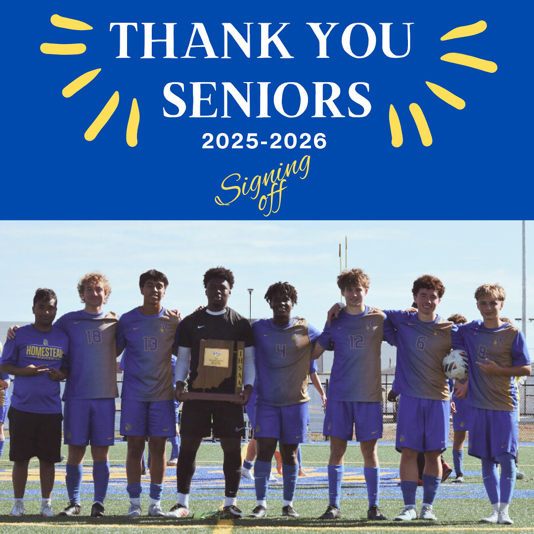 Thank you, Seniors! 
<a href="/Spartytweets/">Homestead Athletics</a> 
<a href="/SpartansHHS/">Homestead Spartans</a>