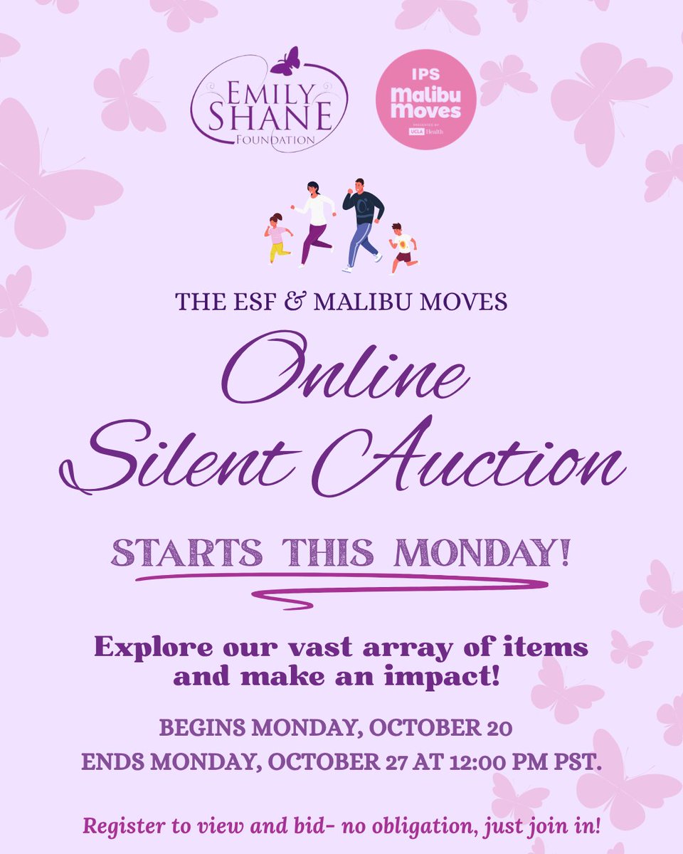 Presenting the ESF Malibu Moves Online Silent Auction! ✨ Beginning this Monday, visit the link in our bio to explore an exciting catalog of incredible items--all while supporting our students' success! 💜

Don't forget, Malibu Moves is only ONE WEEK AWAY! 🏃‍♂️🌟🏝️