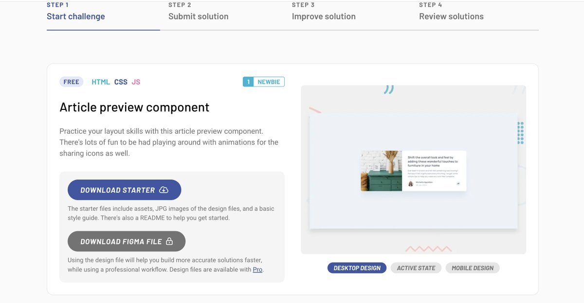 walkerthecutev's tweet image. Day 11 of #100DaysOfCode
Took one challenge on @frontendmentor - the article preview component
There's a share button there and it's gonna help me recap what I've learnt so far in react.
- UI done ✅
- I'll continue with the share button functionality tomorrow.
#React