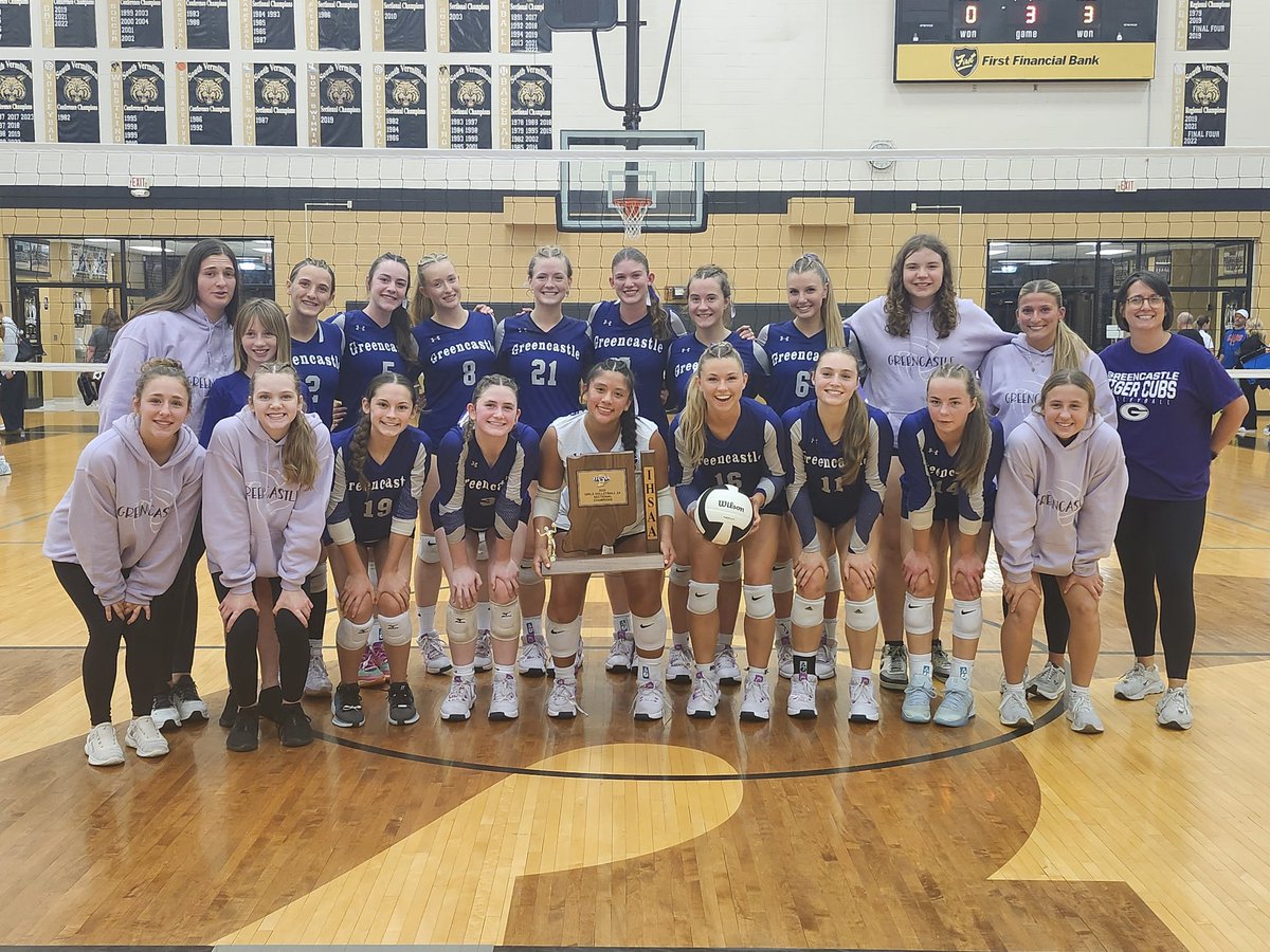 IHSAA Volleyball Class 2A Sectional No. 41 champions
Greencastle Tiger Cubs