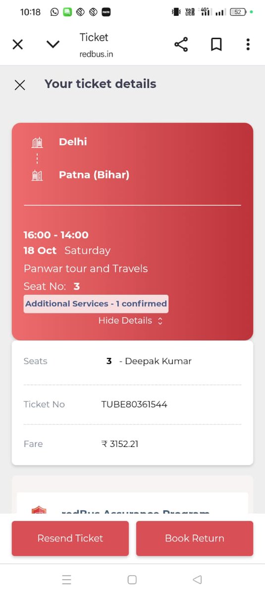 Deepakyada13111's tweet photo. Bus no BR06PG 7047
very poor service
 Please help @redBus_in @redBusindonesia #redbus https://t.co/YQzTTGiZAR