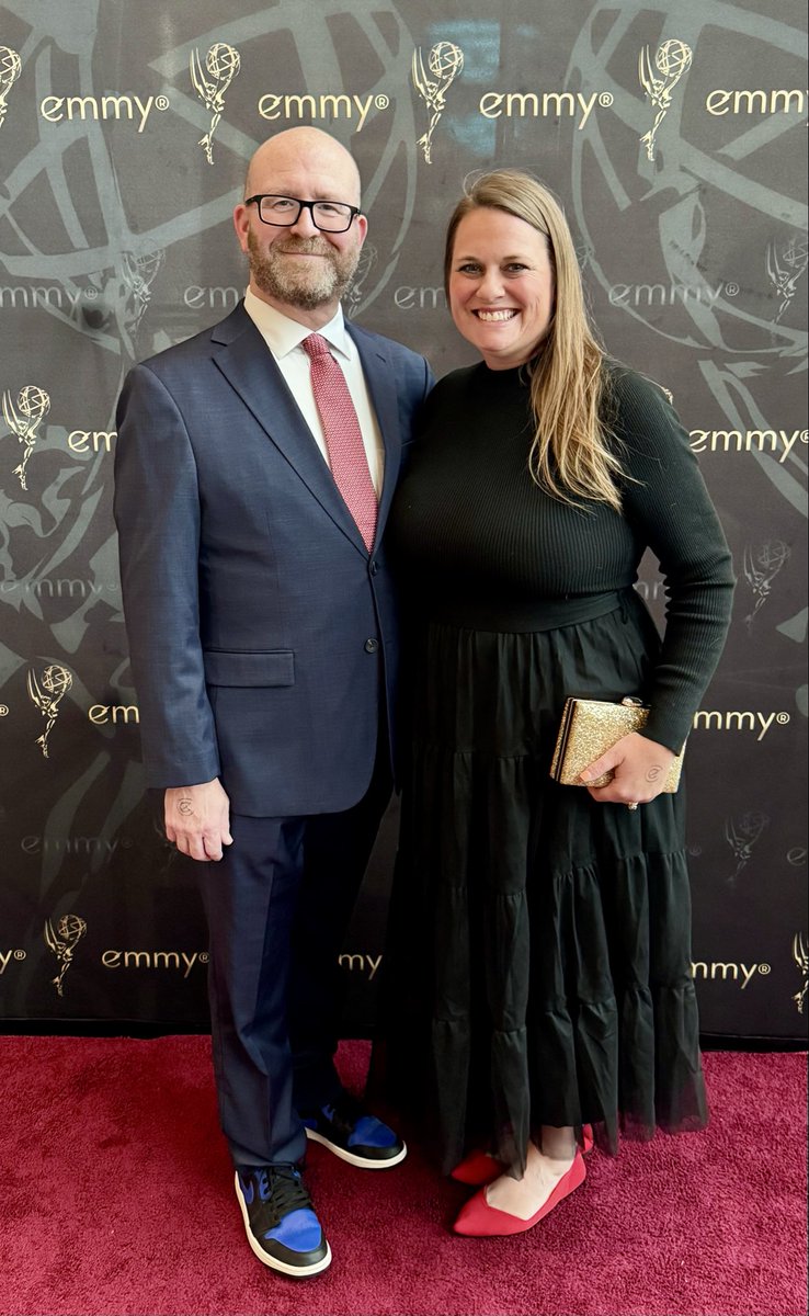 At the 2025 Upper Midwest Regional Emmys with my girl. I’m pretty sure I’ve already won.