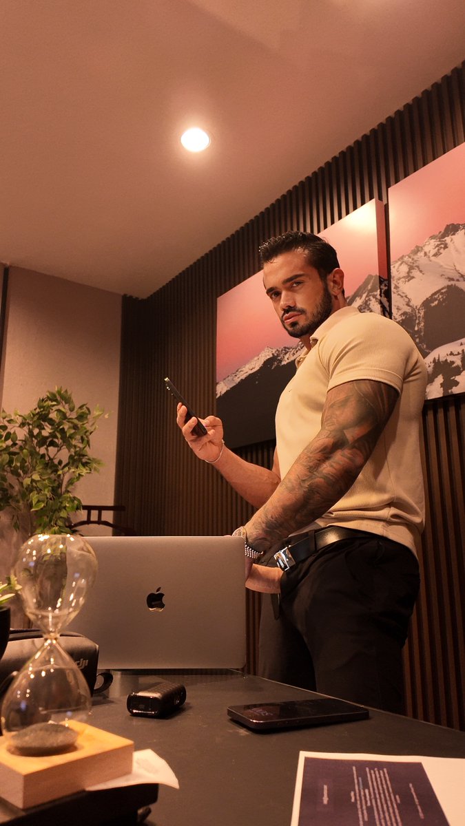 say hi then check ur inbox