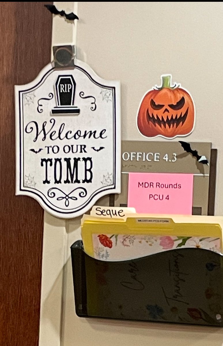 Exceptionally weird sign to see at the hospital