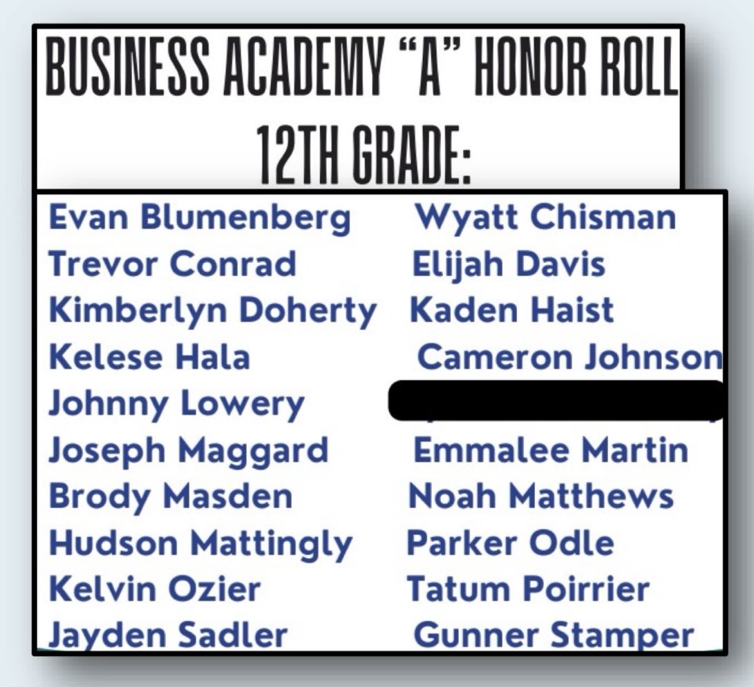 My guy is also killing it in the classroom.