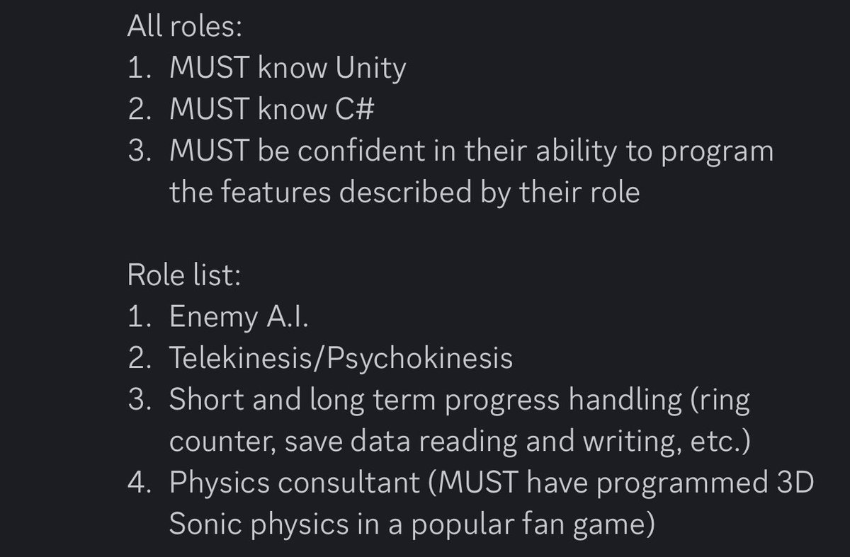 ProjectSilver25's tweet image. Project Silver – Programmer Recruitment

We’re recruiting Unity programmers for Project Silver.
If you’re interested, apply using the form below.

[forms.gle/U8AmJjK9xuhdCG…]