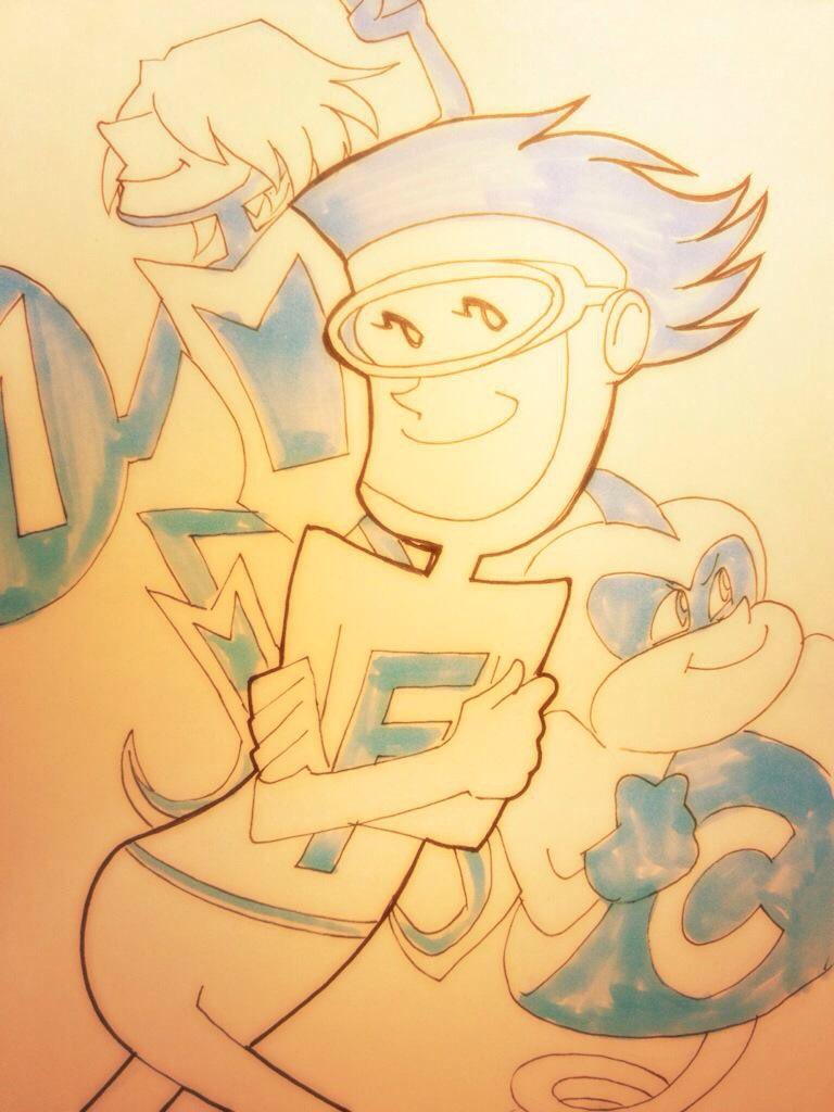 「スーパー3だいすき」|横田守 mamoru yokota 半死半生のイラスト