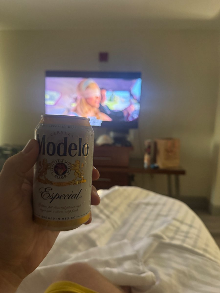 Watching a few small movies, drinking a few small beers. Good Saturday.