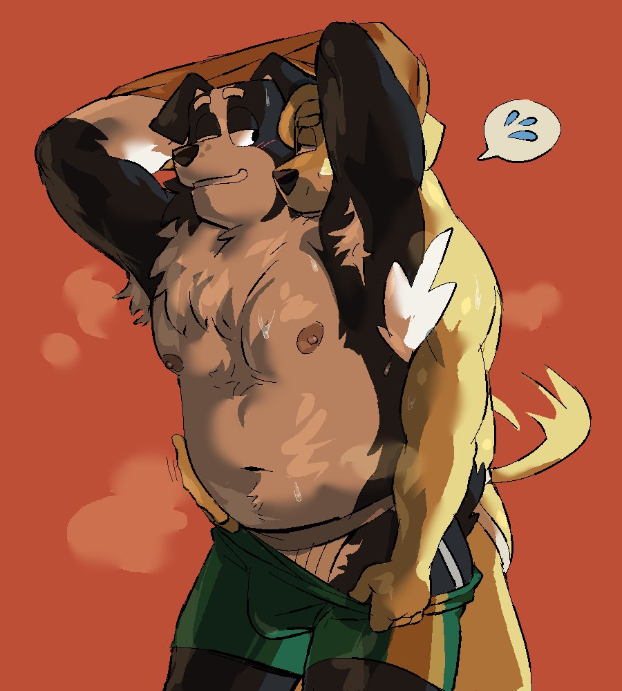 Pat and Mackenzie's Dad after a good game of rugby💦