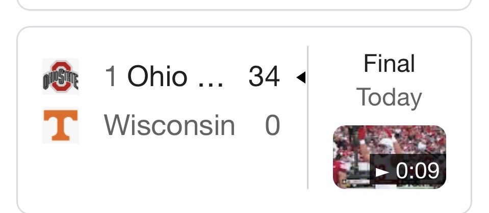 Yep.  Pretty much sums it up.  Hide the W #Badgers