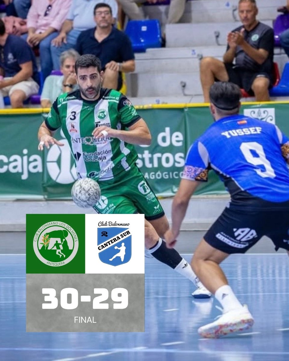 ⏱️ 60’ | ¡Final en el Argüelles!

¡El @DolmenesATQBM vence al <a href="/CBMCanteraSur/">𝘾𝘽𝙈 𝘾𝙖𝙣𝙩𝙚𝙧𝙖 𝙎𝙪𝙧</a> en un gran partido!

#PrimeraNacional | #DeporteAntequerano💚