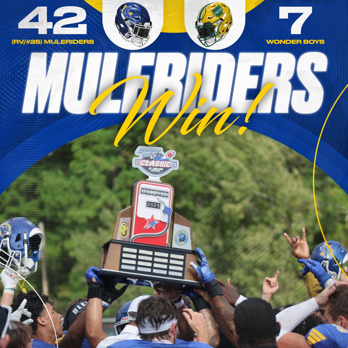 Mulerider Athletics tweet media