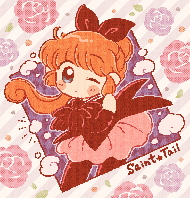 honeycherry08's tweet photo. セイントテール30周年おめでとう🎉(過去絵) https://t.co/9djDAWV6KL