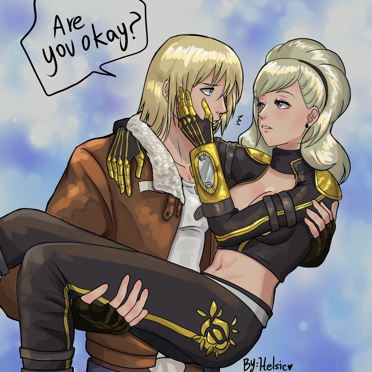 helsic's tweet photo. #KOFtober day 16, KOF character In #CotW
I think they could get along hehe π€
#Lienneville #Terrybogard
this was a commission for @Mangaplosion https://t.co/BFGXleip0J