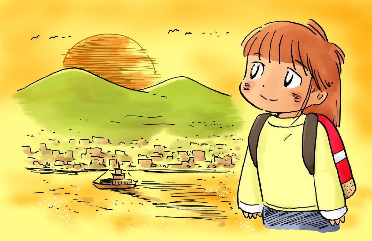 旅はいいね。今まで大事だとおもってた日常が、全部どうでもいいことになるのがすばらしい。