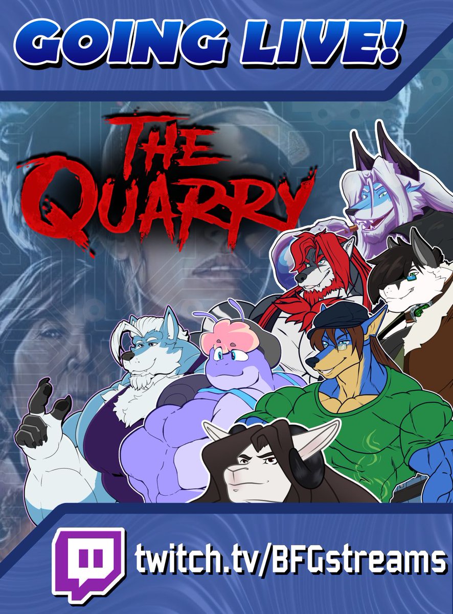 WE ARE LIVE

The crew writes their own movie, kind of!

Come and join us for The Quarry!

twitch.tv/BFGstreams
twitch.tv/BFGstreams
twitch.tv/BFGstreams