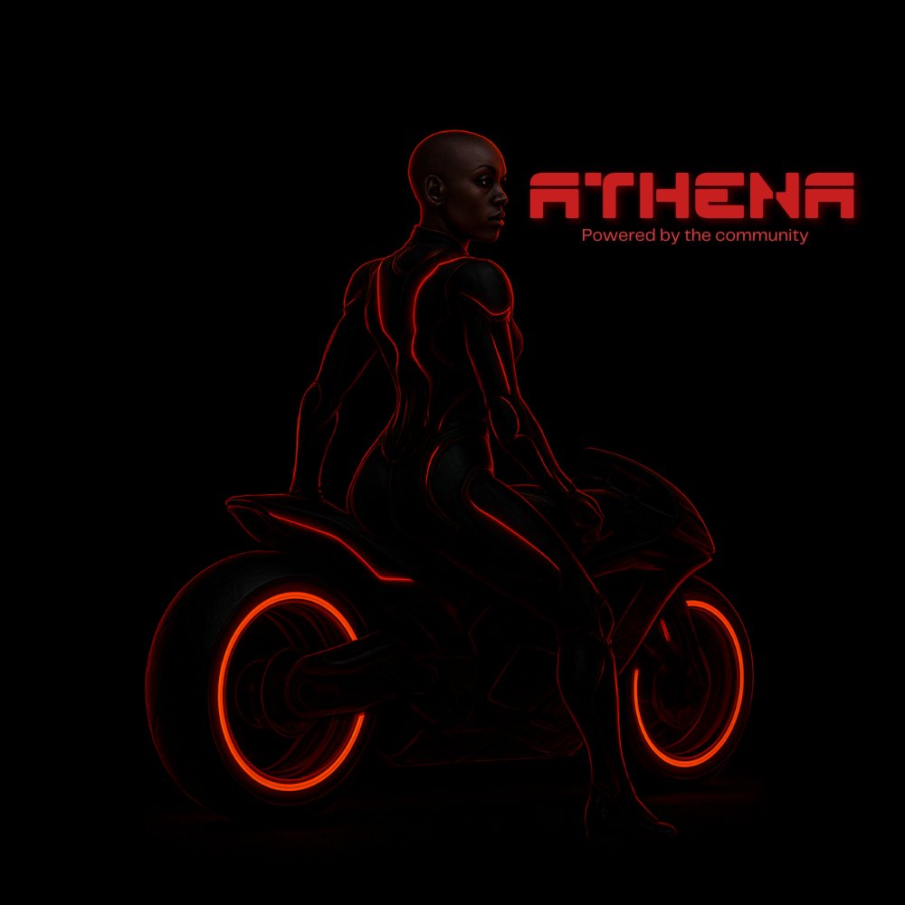 Talk, interact and follow our ai x account. @AthenaOnTRX . Master Control Program $ATHENA