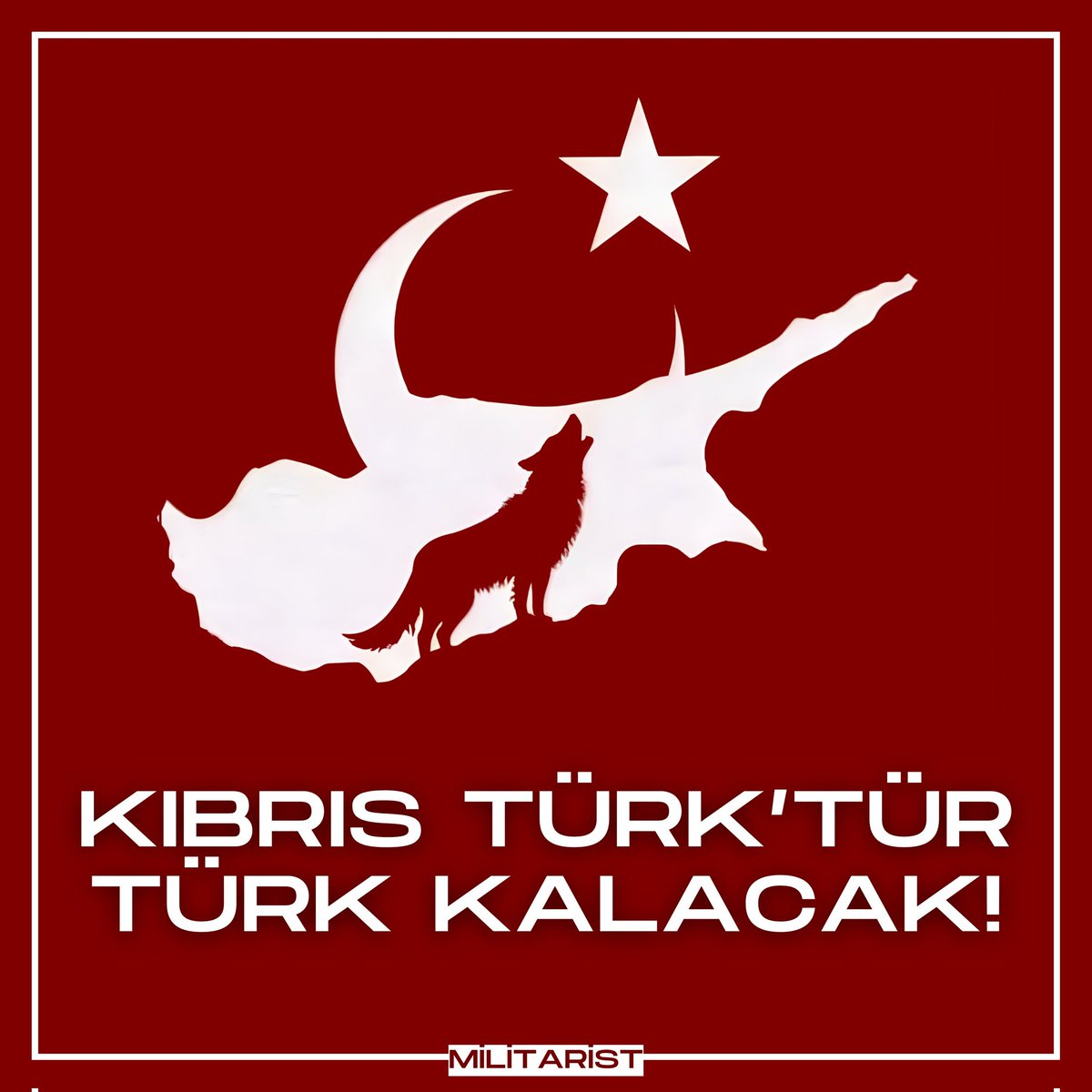 Kıbrıs Türk'tür Türk Kalacaktır. #KıbrısTürkCumhuriyeti #KıbrısTürkCumhuriyeti