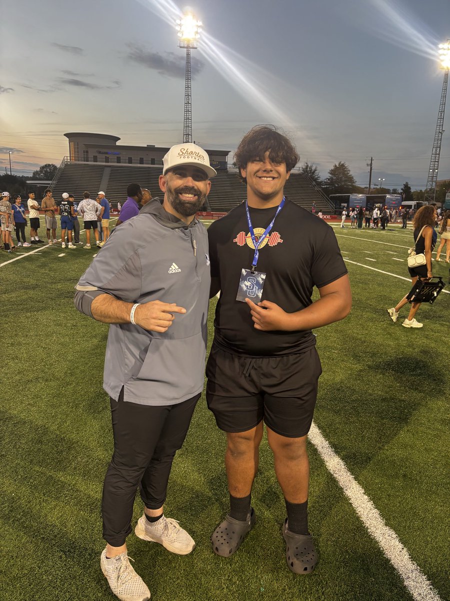 Went to an official visit to Shorter University. Had a great time, thank you to the coaches and players for the experience <a href="/KJOTISSR/">Keith Otis</a> <a href="/coachmorrison58/">Zach Morrison</a> <a href="/coachhicks16/">Tim Hicks</a> <a href="/FlanneryCoach/">Donald Flannery</a> <a href="/indelicato_joe/">Joe Indelicato</a> <a href="/Gatornation3232/">Aaron Conklin</a> <a href="/PascoCountyFB/">PascoCountyFB</a> <a href="/PrepRedzoneFL/">Prep Redzone Florida</a> <a href="/SuncoastPreps/">Suncoast Preps</a>