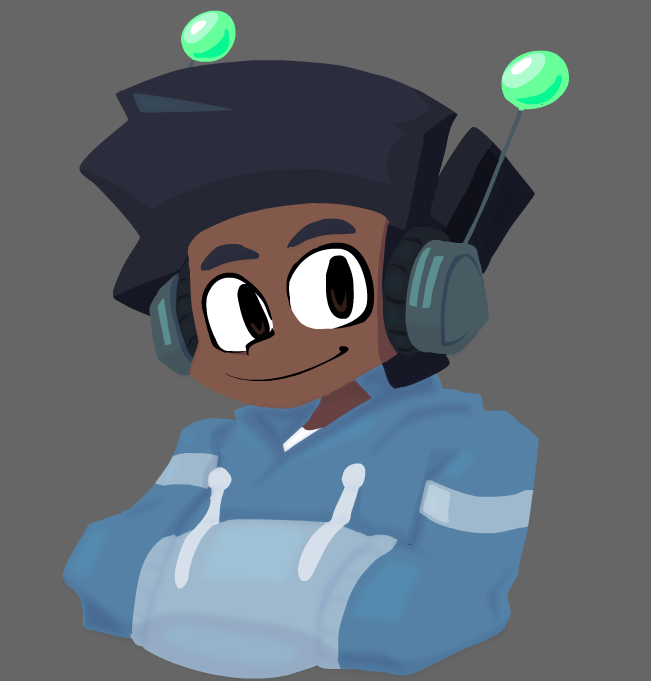 STRT23's tweet image. Messing with non lineart drawings. Liking how it turned out