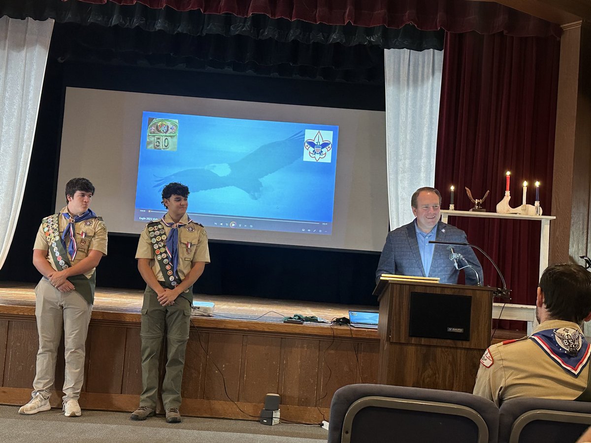 Congratulations to Colin Munley and Ryan Da Silva for all their hard work in completing their projects and achieving the rank of Eagle. Well done! Thank you to Shrewsbury Troop 50 for inviting me to be a part of today’s Court of Honor Ceremony.