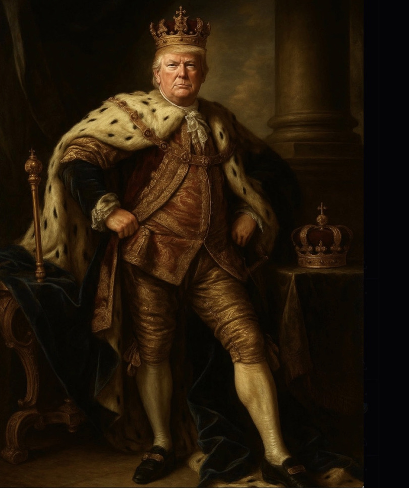 <a href="/ThePatriotOasis/">The Patriot Oasis™</a> I think we should announce today that President Trump has been anointed as King of the world!!! Honestly? I just want to see their heads explode.