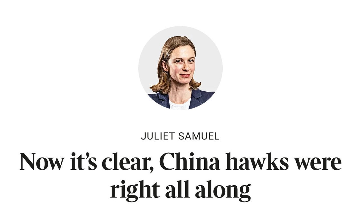 I actually don’t like the “China Doves” and “China Hawks”. 

The more appropriate term for “China Doves” is “China Fantasists”.

The more appropriate term for “China Hawks” is “China Factualists” (“Realists” would sound better but the term has a loaded meaning nowadays…).