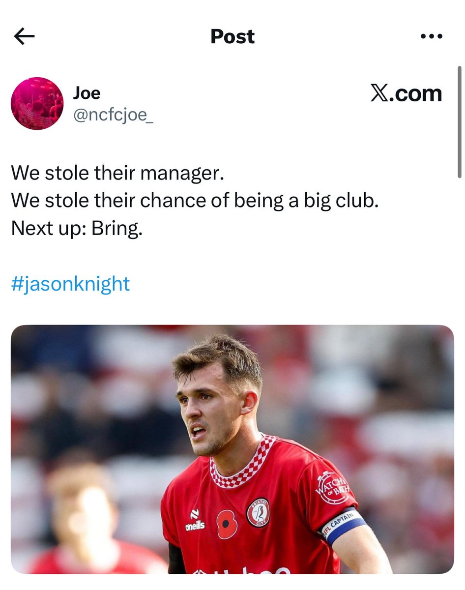 #BristolCity