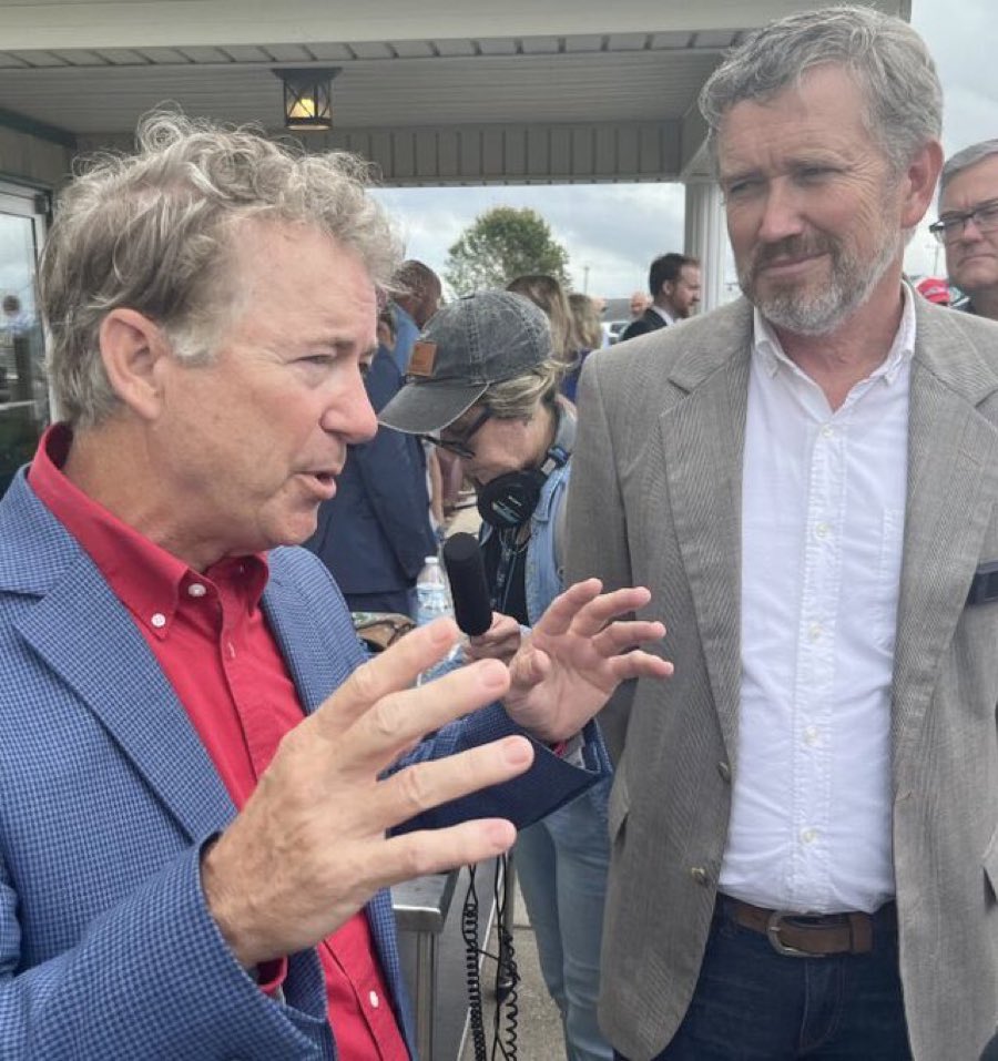 The ultimate duo of American patriots and constitutional champions left in the game: Rand Paul and Thomas Massie! Who says otherwise?