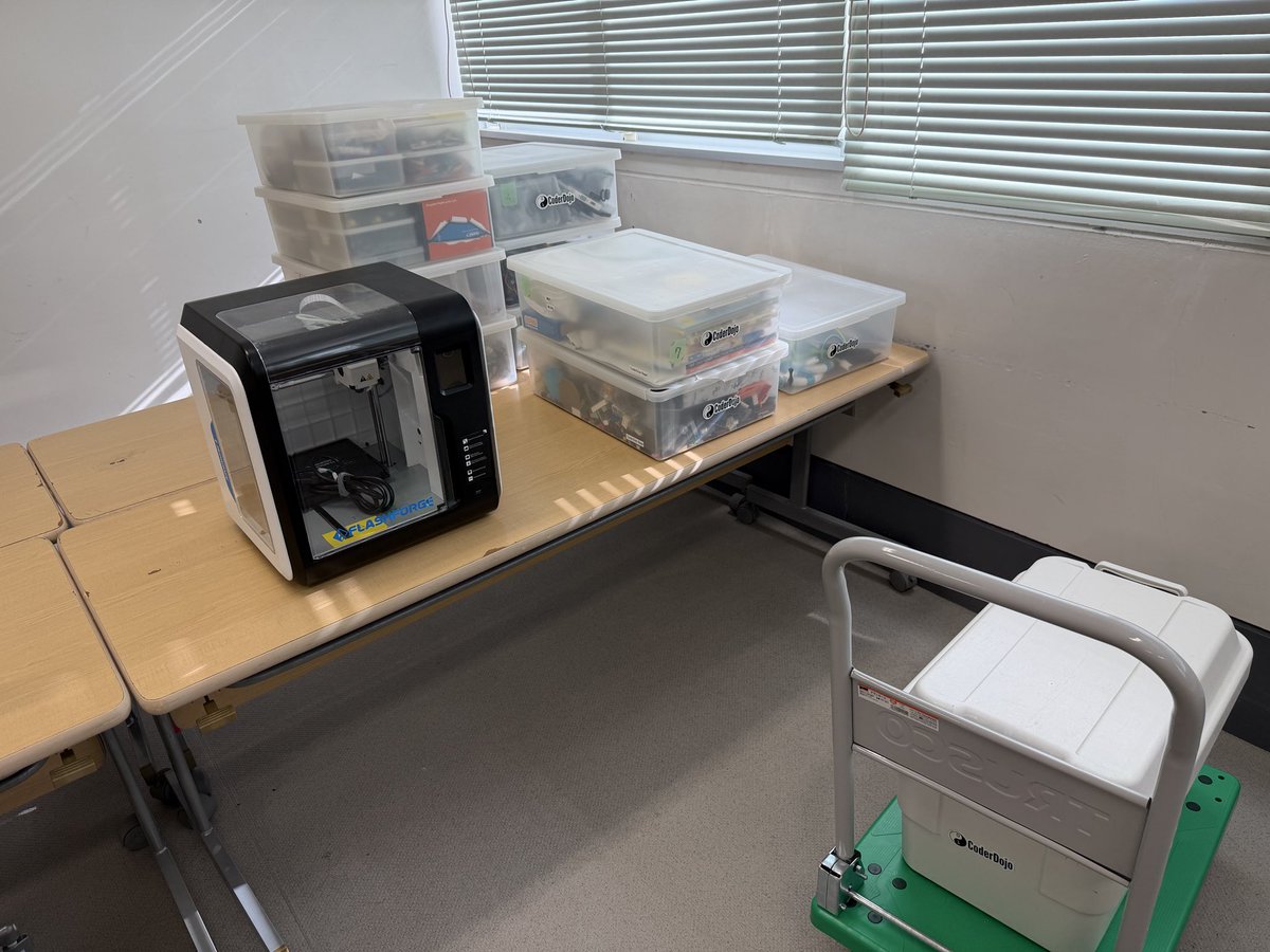 CoderDojoNago's tweet image. Dojo準備します
今日こそ、整理もします