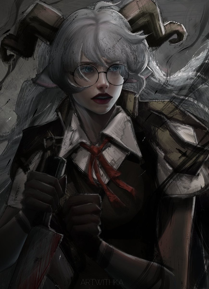 artwithka's tweet image. Hello, third set experimental sketch commissions is open!
The gist:
1. Working mainly with one brush in Procreate, you can see examples in this post
2. Dark mood of art
3. Fixed price - $130
4. Noticeable textured strokes, which build the image
A little more in the comments ♡