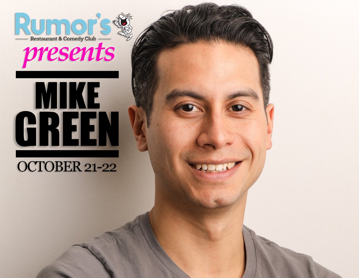 RumorsComedy's tweet image. Mike Green headlines Tuesday &amp;amp; Wednesday.

He's been to Just for Laughs Montreal as part of the New Faces of Comedy Showcase, and you can watch him on  CBC's New Wave of Standup.

rumorscomedyclub.com/events/1752631…