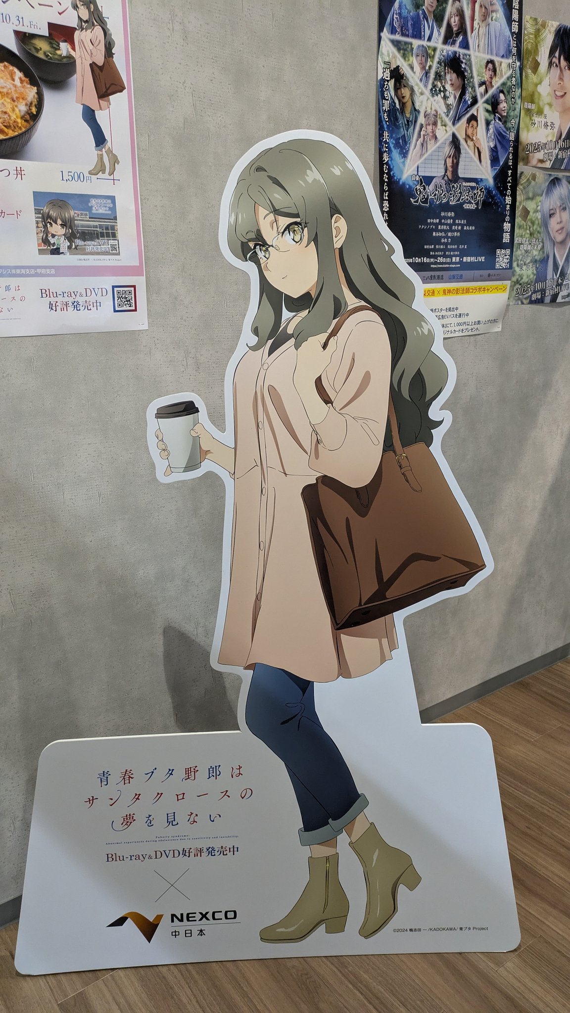 青ブタ 八景島シーパラダイス プレミアムパス風カード 桜島麻衣付き4枚