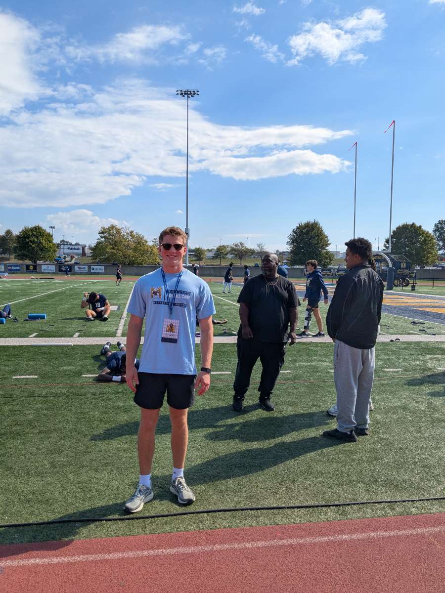 trumancarnine's tweet photo. I had a great time today on my game day visit to Murray State University! Thank you to Coach Lawrence @CoachJlawr and the rest of the Murray State coaching staff for having me out! https://t.co/GGmINwFDER